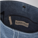 Baby Jute Bag / Indigo