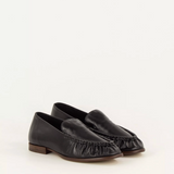 Sessùn Ayano Flat Soft Leathert Loafers / Black