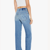 Mother The Mid Rise Tunnel Vision Sneak Denim / I'm a winner