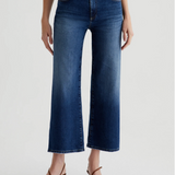 AG Saige Wide Leg Crop Denim / 7 years La Jolla