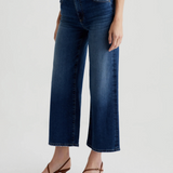 AG Saige Wide Leg Crop Denim / 7 years La Jolla