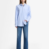 7 For All Mankind Calie Straight Denim / Mid Blue Explorer