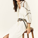 Ba&sh Talkie Skirt - Ecru
