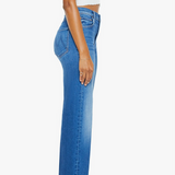Mother The Ramble Zip Flood Denim / Nip It in The Bud