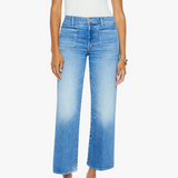 Mother The Patch Pocket Mid Rise Maven Ankle Denim / Avant Gardener