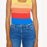 Mother The Round Neck Rib Tank / Over The Horizon
