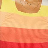Mother The Round Neck Rib Tank / Over The Horizon