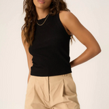 Project Social T Player Racerback Rib / Black