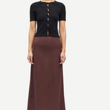 Samsoe Samsoe Saagneta Linen Long Skirt / French Roast
