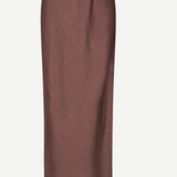 Samsoe Samsoe Saagneta Linen Long Skirt / French Roast