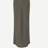 Samsoe Samsoe Saagneta Linen Long Skirt / Beluga St. Stripe