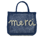 The Jacksons Merci Jute Bag / Natural- Indigo