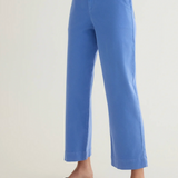 Bella Dahl Saige Wide Leg Crop / Portofino Blue