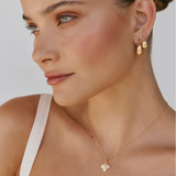 Fairley Flared Midi Hoops