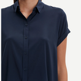 Samsoe Samsoe Majan Shirt - Dark Sapphire