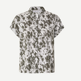 Samsoe Samsoe Majan Shirt - Blurred Flower Beige
