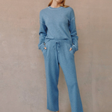 Bella Dahl Whip Stitch Pant / Heather Blue