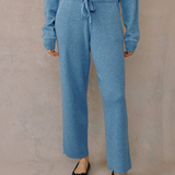 Bella Dahl Whip Stitch Pant / Heather Blue