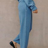 Bella Dahl Whip Stitch Pant / Heather Blue