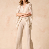 Estilo Emporio Falla Top / Tela Atena Natural