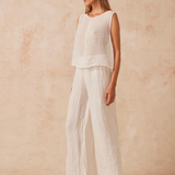 Estilo Emporio Cora Top / Rete Panna