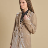 Diega Vitalo Double Breast Blazer - Sable