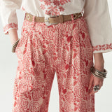 Maison Hotel Lolo Pants / Pink Martini