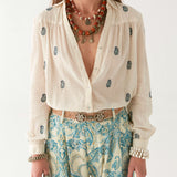 Maison Hotel Dylan Blouse / Ivory