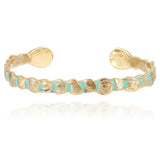 Gas Bijoux Liane blue Enamel Bangle