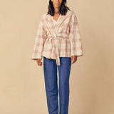 Diega Red Check Jacket
