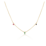 Trilogy Necklace - Multicolour