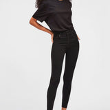 Aubrey Denim Slim Illusion Luxe Gravity Black