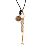 Pesci Che Volano Capri Bronze Necklace