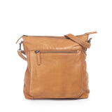 Bella Medium Leather Bag Tan