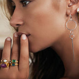 Emerald Deco Ring