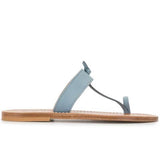 Ganges Leather Sandals / Velours Blue Fog