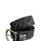 B.belt Charlotte Belt / Black Swarovski Crystals