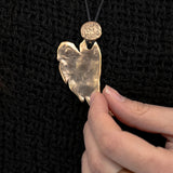 Pesci Che Volano Batticuore Bronze Necklace