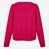 Samsoe Samsoe Nor O-N Crew Neck Jumper / Cherries Jubilee
