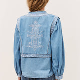 Ba&sh Laura Denim Shirt