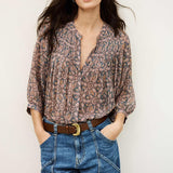 Ba&sh Tazio Shirt / Blue