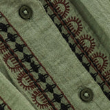 Ba&sh Mona Embroidered Shirt / Green