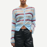 Samsoe Samsoe Sahera Cardigan / Blue Multi Stripe
