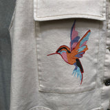 Please Cotton Embroidered Vest