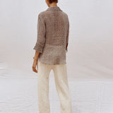 Estilo Emporio Arch Shirt / Rete Chocolate