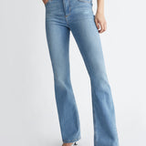 Liu Jo High Rise Flared Jeans / Blue Denim