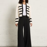 Please White Military Jacket / Gold Button