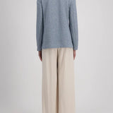 Harris Wharf London Bicolour Frise Blazer / Denim