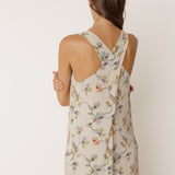 Indi & Cold Floral maxi Dress / Beige