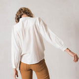 Indi & Cold embroidered Blouse / Crudo